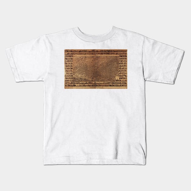 Vintage Pictorial Map of Toronto Canada (1876) Kids T-Shirt by Bravuramedia